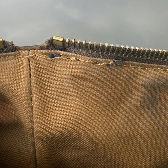 LOUIS VUITTON Odeon MM Shoulder Bag Monogram Leather Brown France M56389 65YG851 - Picture 16 of 16